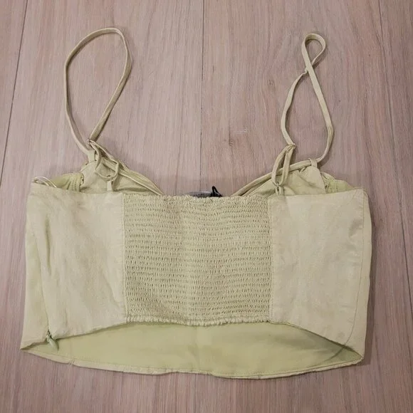 NWT ZARA | Corset Bustier Crop Tank Top | Sz. XS - Picture 4 of 4